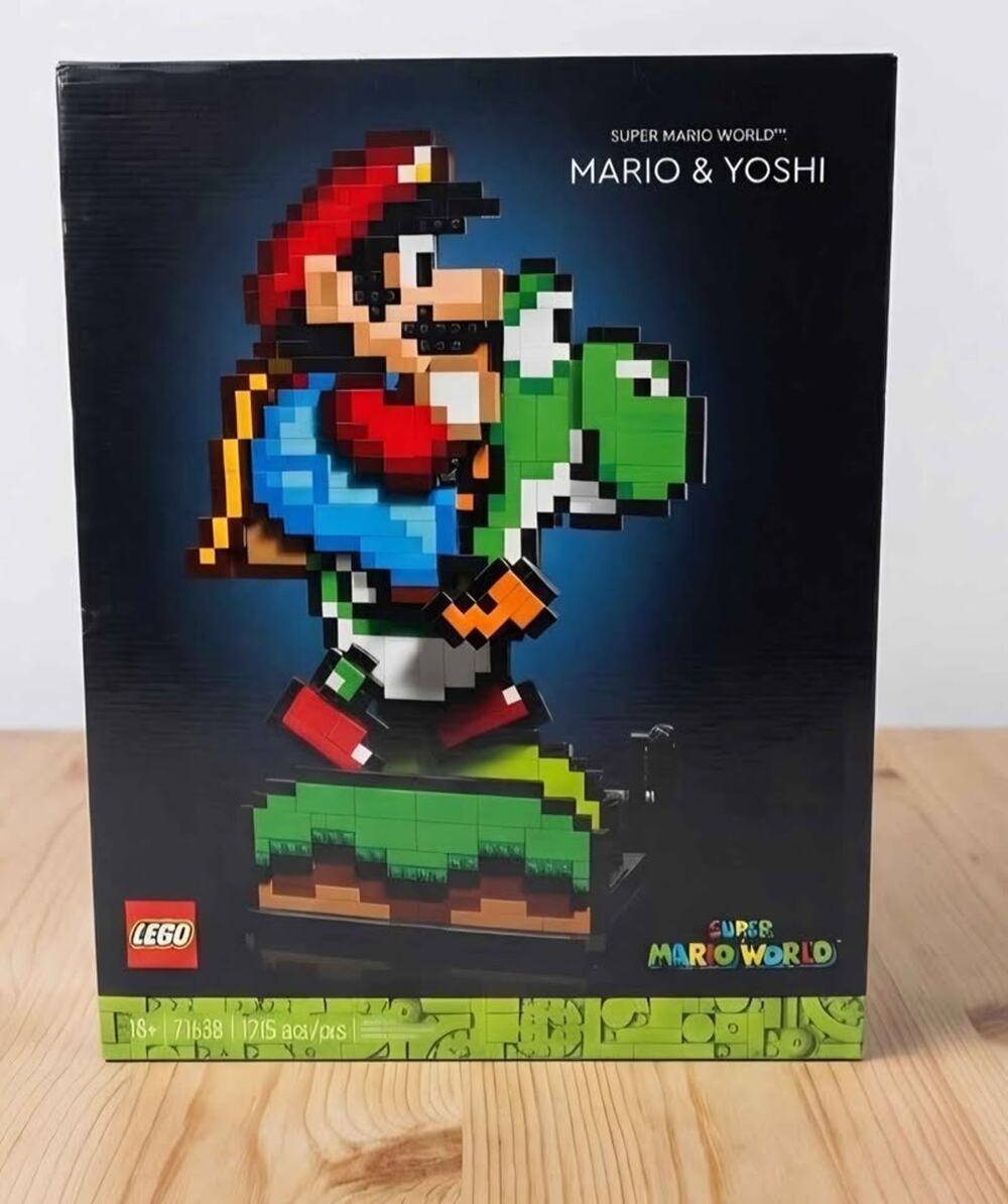 LEGO Super Mario World Mario & Yoshi 71438 Nintendo 1215 Pieces